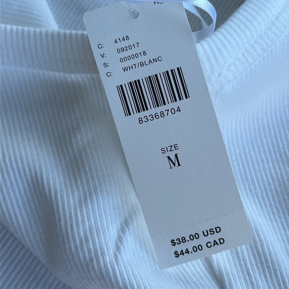NWT Pilcro Ribbed One Shoulder Top - Picture 8 of 14